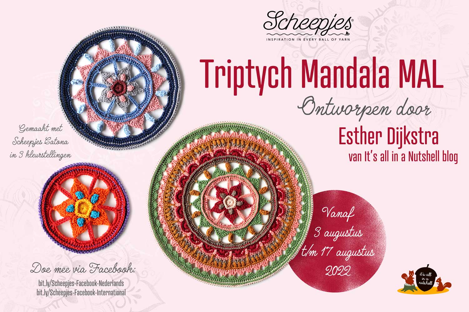 Scheepjes Triptych Mandala MAL haken