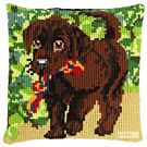 Pako borduurkussenpakket grappige puppy 003.298 voorbedrukt