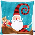 vrolijke kerstman Vervaco pn-015589