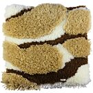 Pako smyrna knoopkussen fluffy in neutrale kleuren 016.900 voorbedrukt. Exclusief knoophaak, kussenrug & opvulkussen!