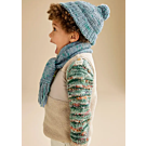 Phildar kinder muts en sjaal breien van Phil Melodie (229, M16)