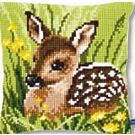 Borduurpakket borduurkussen kruissteek hertje pn-0150673 van vervaco