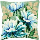  Borduurpakket  kruissteek kussen  japanese anemonen 1 vervaco pn-0149290