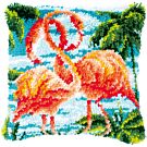 Knoopkussen pakket Flamingo's van Vervaco pn-0186006