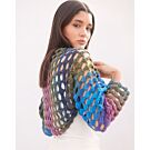 Lana Grossa bolero haken van Cotonella (G13, m24)