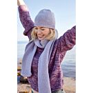 Lana Grossa dames muts en sjaal breien van Cool Wool Superbig (ME4,M6&7)