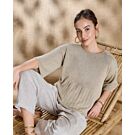 Lana Grossa dames shirt breien van Solo Lino (C30,M28)