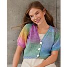 Lana Grossa dames top breien van Cotonella (LB18,M26)