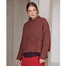 Lana Grossa dames trui breien van Alpaca Air II en Silkhair (F70,M49)