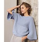 Lana Grossa dames trui met mouwsplitten breien van Summer Softness (LB20,M25)