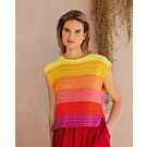 Lana Grossa gestreepte top breien van Tessera (F71,M3)