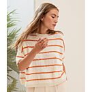 Lana Grossa gestreepte trui breien van Summer Softness (LB18,M1)