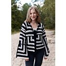 Lana Grossa granny square vest haken van Alpaca Air (H7,M8)