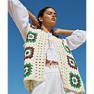 Lana Grossa hesje haken van Soft Cotton (Haken 6, m17)