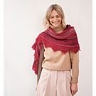 Lana Grossa omslagdoek breien van Colorissimo en Setasuri Big (Doeken & Co 7 M4)