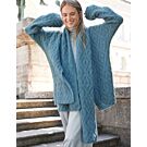 Lana Grossa oversized dames vest breien van Nebbia (F70,M16)