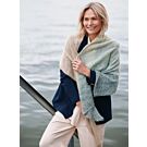 Lana Grossa schouderdoek breien van Cool Wool Lace hand-dyed en Silkhair (Doeken & Co 7 m19)