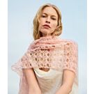 Lana Grossa sjaal haken van Silkhair (NK 1, m15)