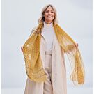 Lana Grossa stola breien en haken van Silkhair en print (Doeken & Co 7, m1)B