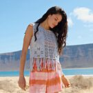 Lana Grossa top met franjes haken van Setapura h8,m42