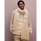 Lana Grossa sjaal breien van Basta en Cool Merino Big (Filati 68, m4) | C.R. Couture