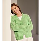 Lana Grossas vest breien van Landlust Sommerseide (Classici 26, m11) | C.R. Couture