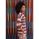 Lana Grossa trui haken met hoge col van Picasso (F70,M54)