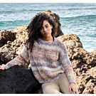 Lana Grossa trui in patentpatroon breien van Gomitolo Hippie G15,m16