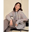 Lana Grossa vest breien van Alpaca Air II en Cassata (LB 19, m29) | C.R. Couture