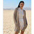 Lana Grossa vest haken van Linissimo (Haken 6, m12) | C.R. Couture