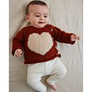 Phildar baby trui met hart breien van Phil Caresse en Phil Chouchou (261,M18) 