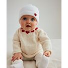 Phildar baby truitje met hartjes breien van Phil Caresse en Phil Romance (261,m3)