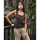 Phildar dames top haken van Phil Perle 5 (257,m12)