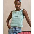 Phildar dames top halen van Soft Cotton 272,m19a