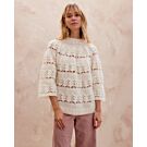 Phildar dames trui haken van Phil Mohair Cotton (265,m11)