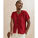 Phildar dames vest haken van Bamboo Silk 272,m22