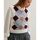 Phildar geruite spencer breien van Phil Givre (262,m12)