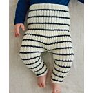 Phildar gestreept baby broekje breien van Phil Super Baby (261,M11)