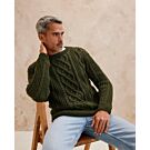 Phildar heren kabeltrui breien van Phil Irlandais (264,m19)