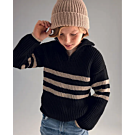 Phildar kinder trui met rits breien van Partner 3,5 (246,m12)