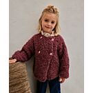 Phildar makkelijk kinderjasje breien van Phil Alpaga Bouclé (263,M10)