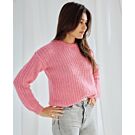 Phildar makkelijke dames trui breien van Phil Mohair Cotton (255,m21)