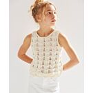 Phildar meiden topje breien van Phil Rustique (256, m10)