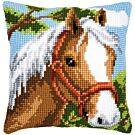 Vervaco kruissteek borduurkussen paard pn-0008624