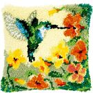 Knooppakket knoopkussen  kolibri met bloemen vervaco pn-0146770