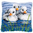 Knoopkussen pakket eendjes in het water van Vervaco pn-0155996