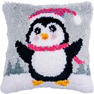 Vervaco Smyrnapakket knoopkussen Pinguïn PN-0179206 voorbedrukt