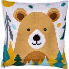 Vervaco borduurkussenpakket beer PN-0212852 voorbedrukt