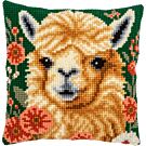 Vervaco borduurkussenpakket alpaca PN-0227794 voorbedrukt