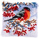 Smyrnapakket knoopkussen goudvink in winter pn-0195944 